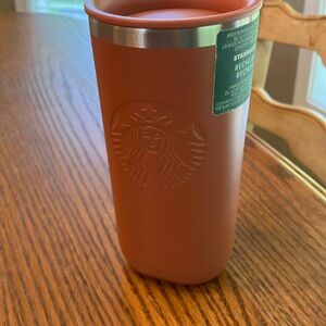 Starbucks stainless steel tumbler Terracotta Planet Positive Fall pumpkin spice